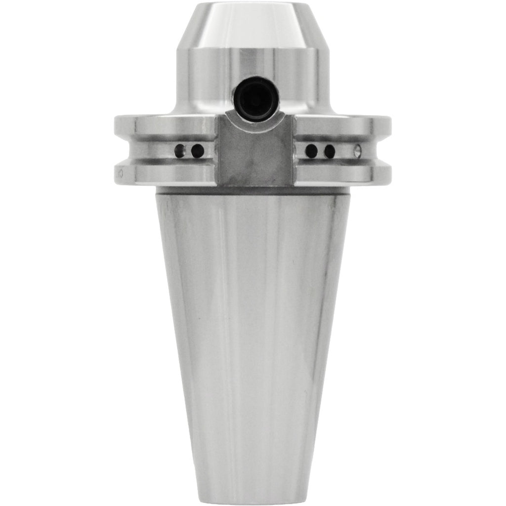 High-quality Shop Force End Mill Holders with Taper-to-Taper design for precision machining and durability. Features balanced G2.5 at 30,000 RPM, hardened steel, and high chrome alloy construction.