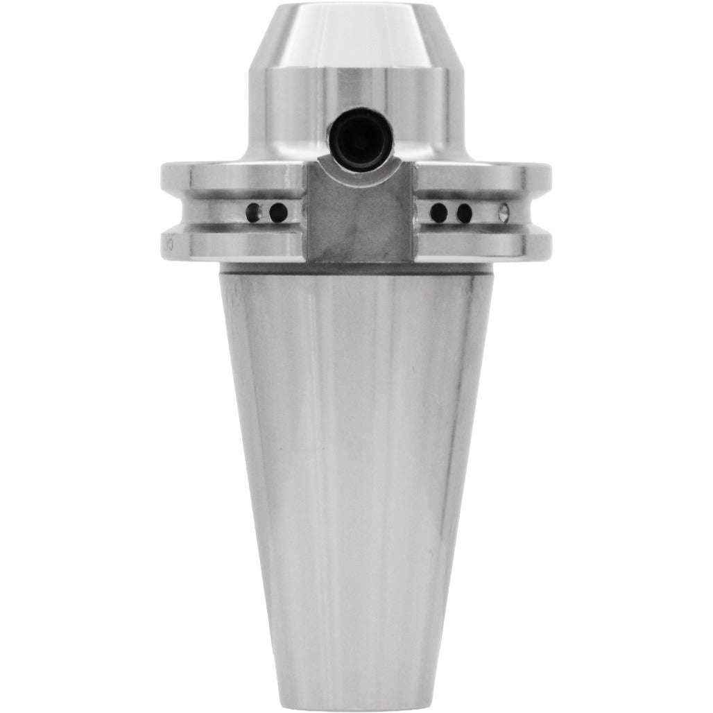 High-quality Shop Force End Mill Holders with Taper-to-Taper design for precision machining and durability. Features balanced G2.5 at 30,000 RPM, hardened steel, and high chrome alloy construction.