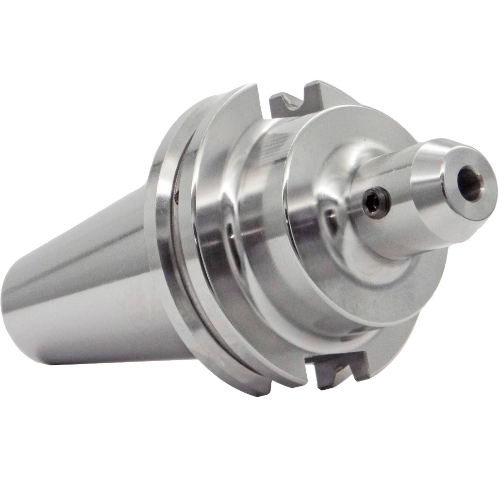 High-precision CNC machine tool holder with ISO and adaptive drive for machining center tools. Designed for durability and optimal performance in industrial machining applications.