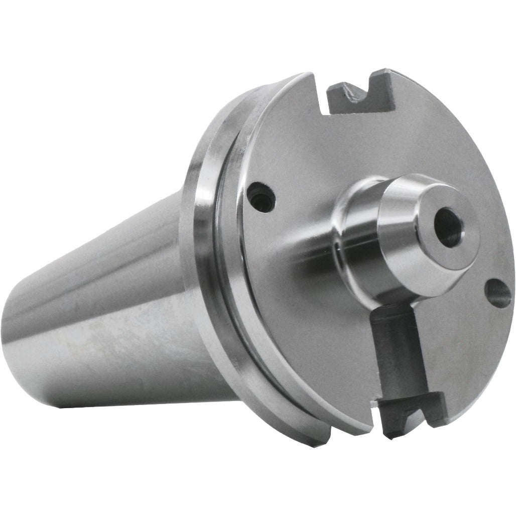 High-precision machine tool spindle adapter for CNC machining and industrial automation processes.