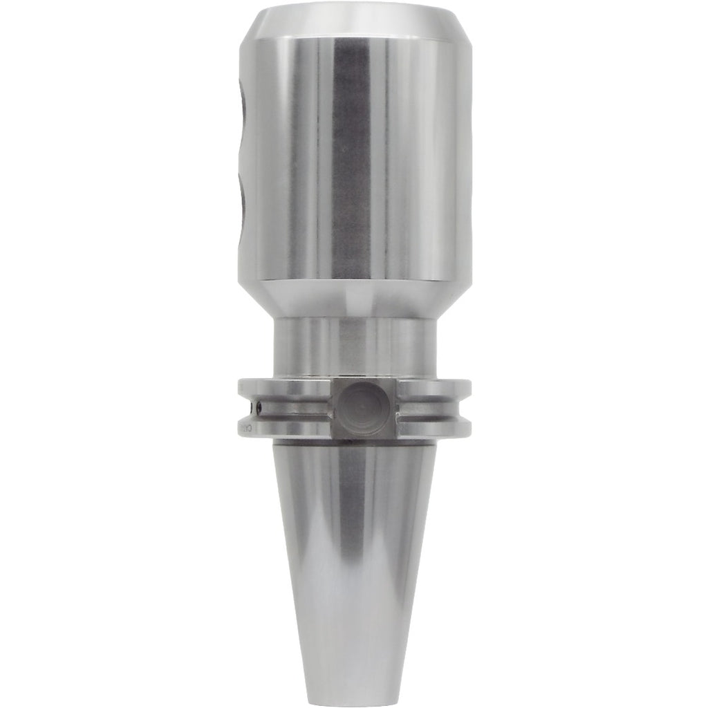 High-precision end mill holders from Shop Force featuring tapered runout, balanced G2.5 rotation, and high-quality chrome alloy steel for optimal cutting performance and durability in machining applications.