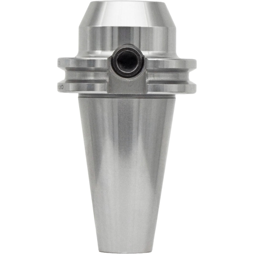 Premium CNC end mill holders for precise machining, featuring Taper to Taper runout, balanced G2.5 at 30,000 RPM, and high-quality chrome alloy steel construction for durability and accuracy.