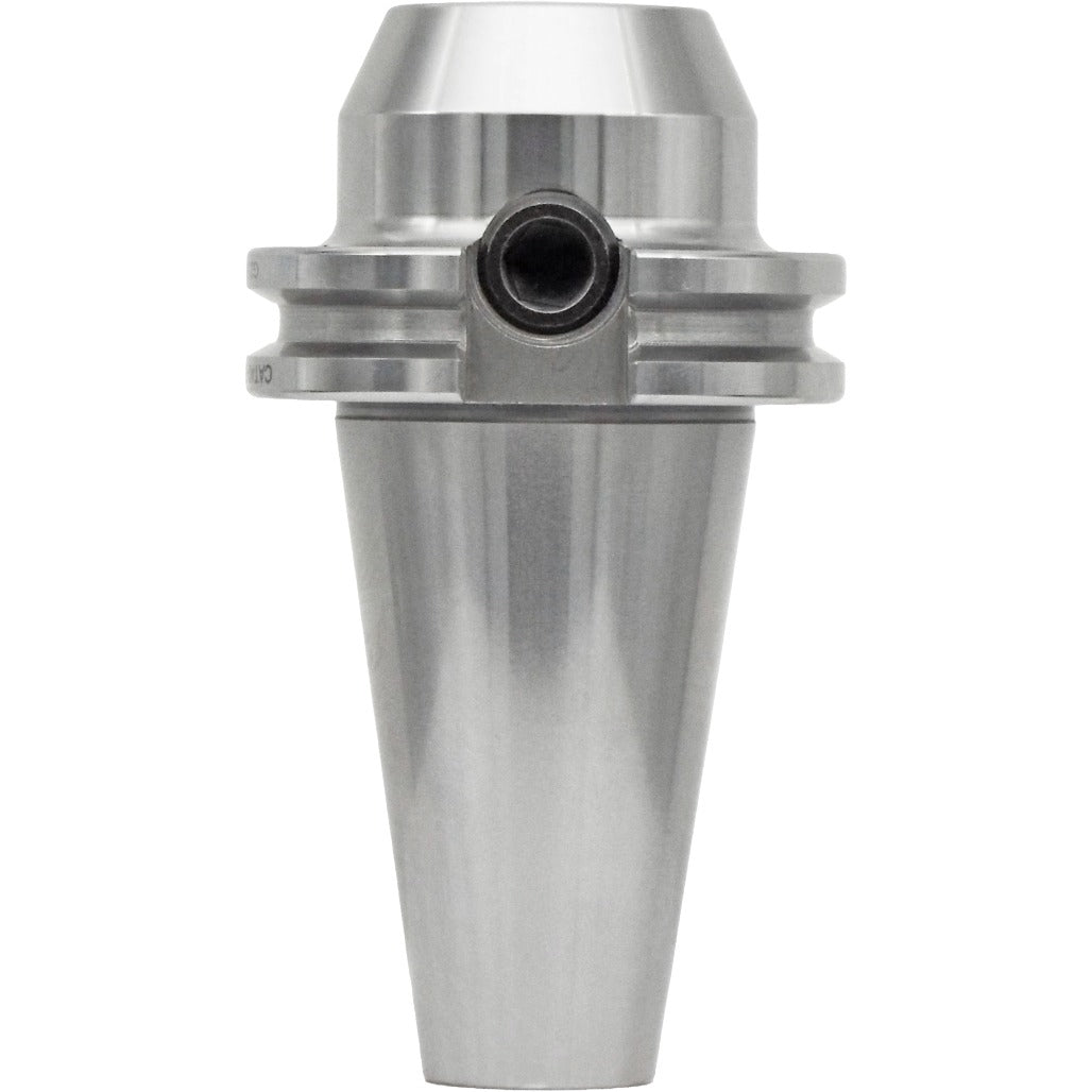Premium CNC end mill holders for precise machining, featuring Taper to Taper runout, balanced G2.5 at 30,000 RPM, and high-quality chrome alloy steel construction for durability and accuracy.