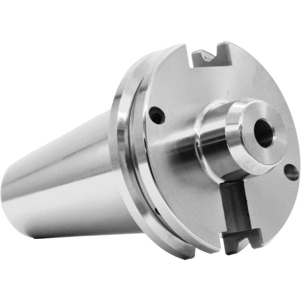 Precision machine tool holder for CNC machining and mill setups, high-quality steel construction for durability and accuracy.