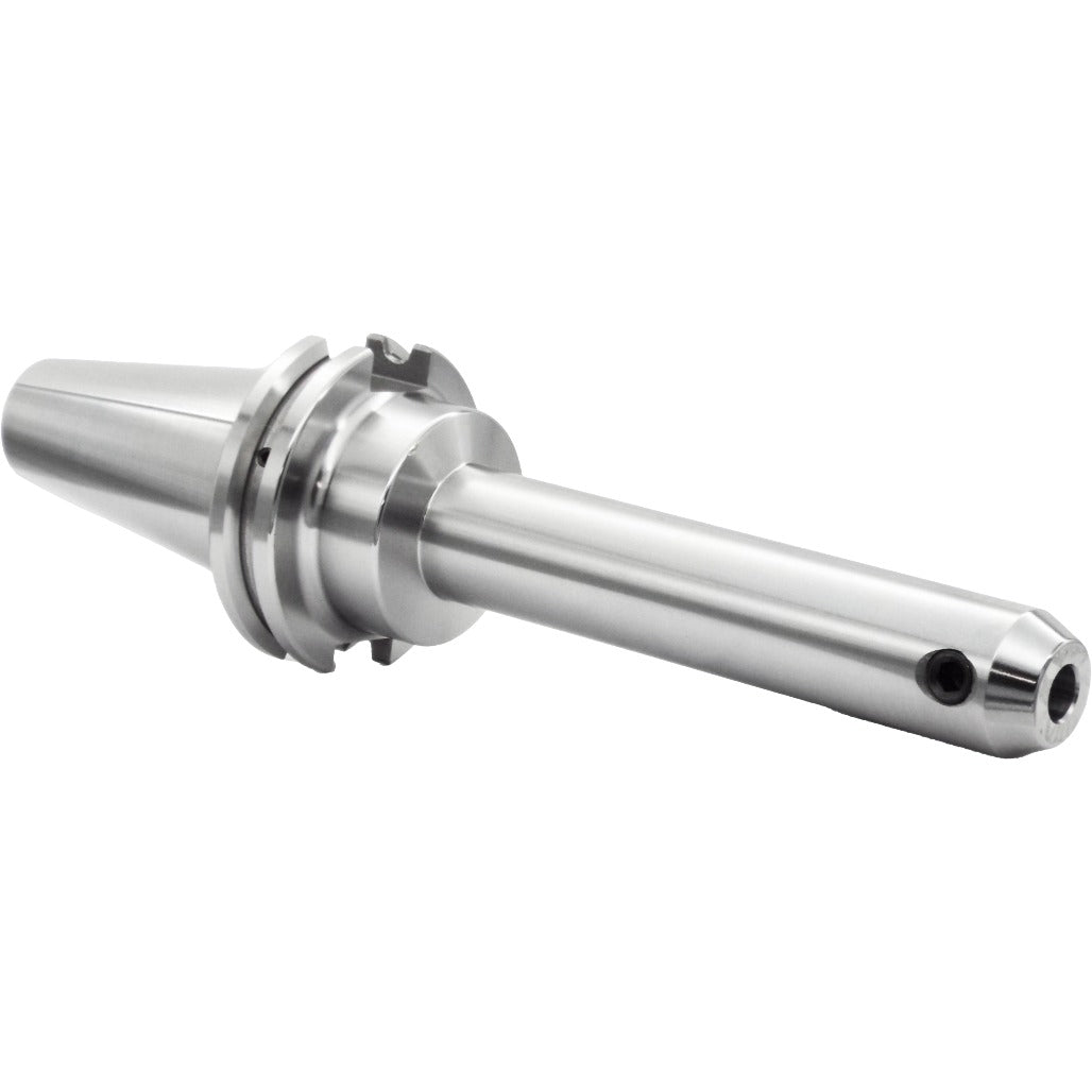 High-precision CNC tool holder for manufacturing and machining applications, made of durable metal alloy for stability and accuracy.