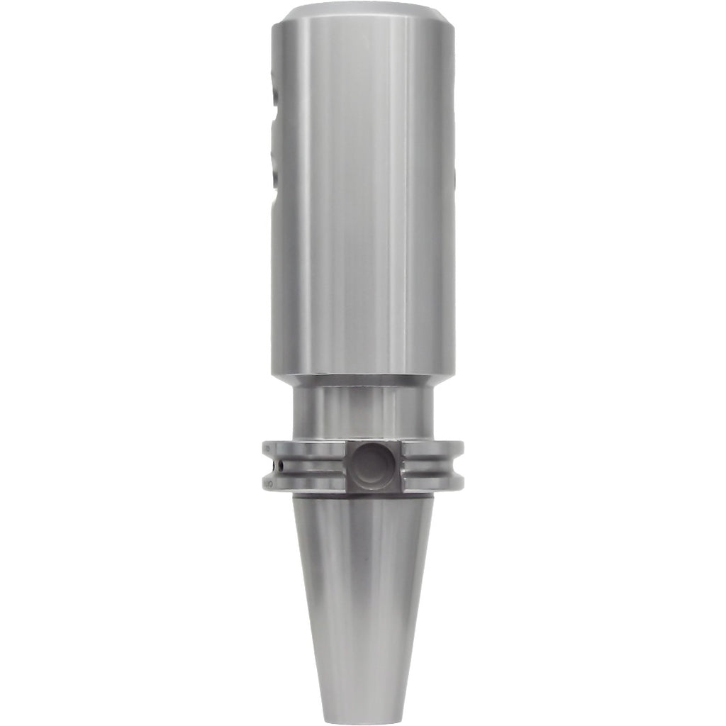 Taper-to-taper end mill holders for precise machining, featuring high-strength chrome alloy steel and optimized design for stability and durability in CNC applications.