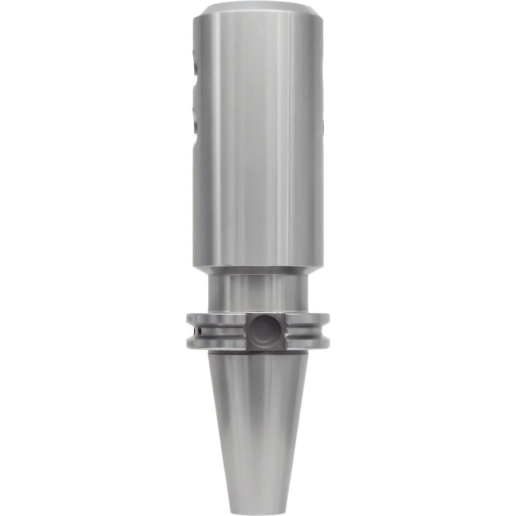 Taper-to-taper end mill holders for precise machining, featuring high-strength chrome alloy steel and optimized design for stability and durability in CNC applications.