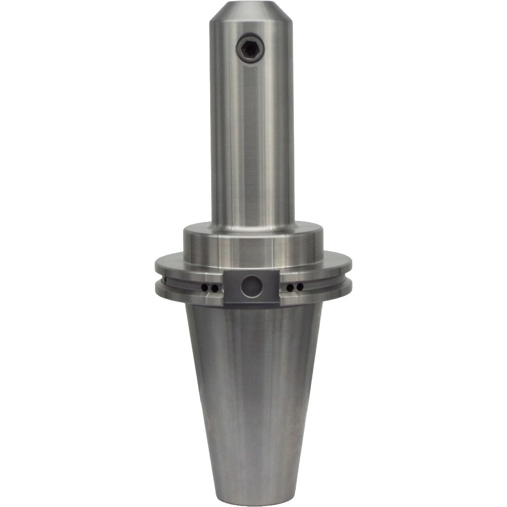 High-precision end mill holders for CNC machines, featuring Taper-to-taper runout under 0.0002", AD+B coolant passage, and alloy steel construction for maximum durability and accuracy.