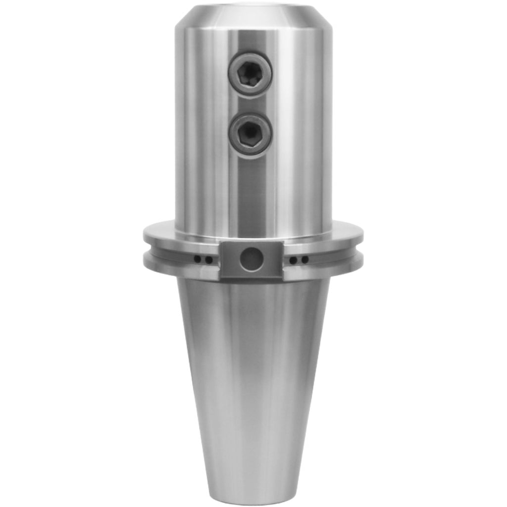 Tapered end mill holders for precision machining, featuring high-quality chrome alloy steel, balanced G2.5 at 25,000 RPM, and compatibility with CAT50 tooling standards for improved durability and performance.