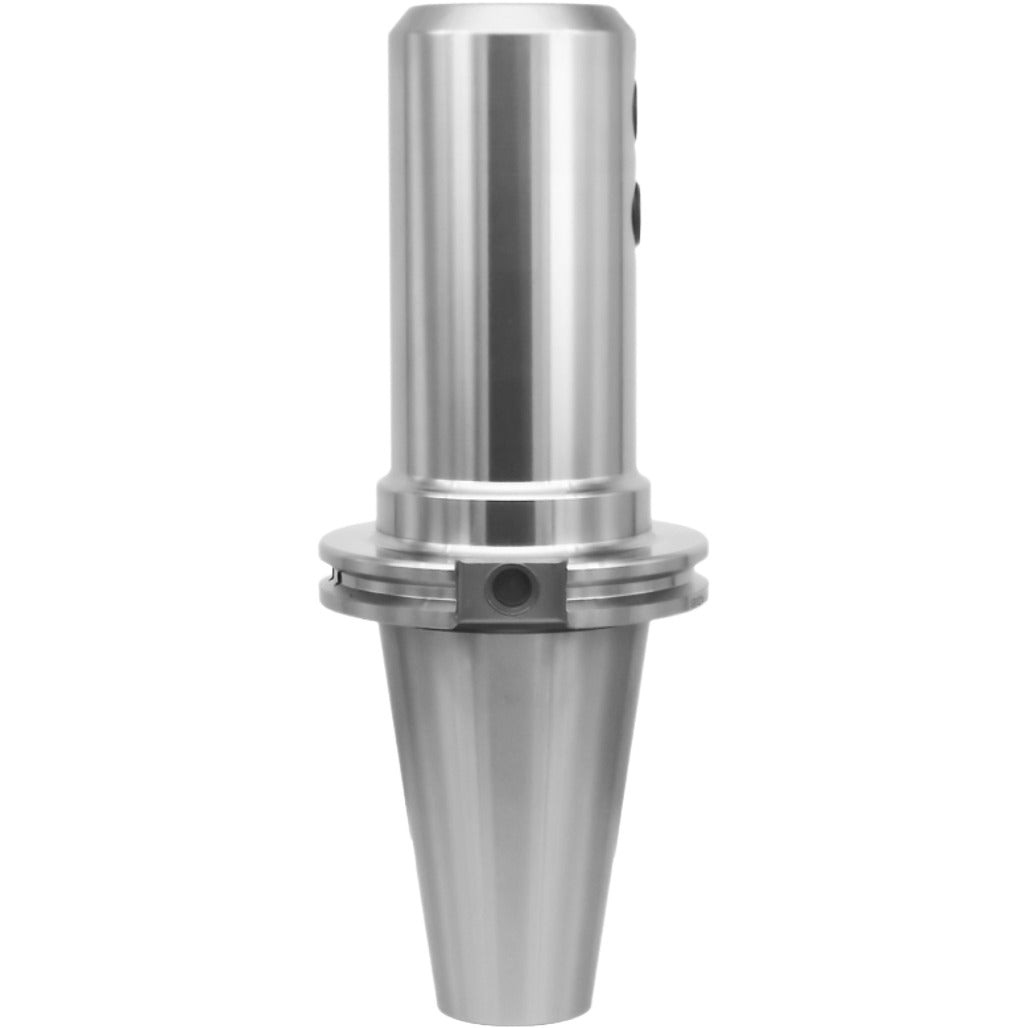 End mill holders CAT50 for precise machining, featuring taper-to-taper runout, coolant through spindle, and high-speed hardened steel construction. Ideal for CNC and metalworking applications.