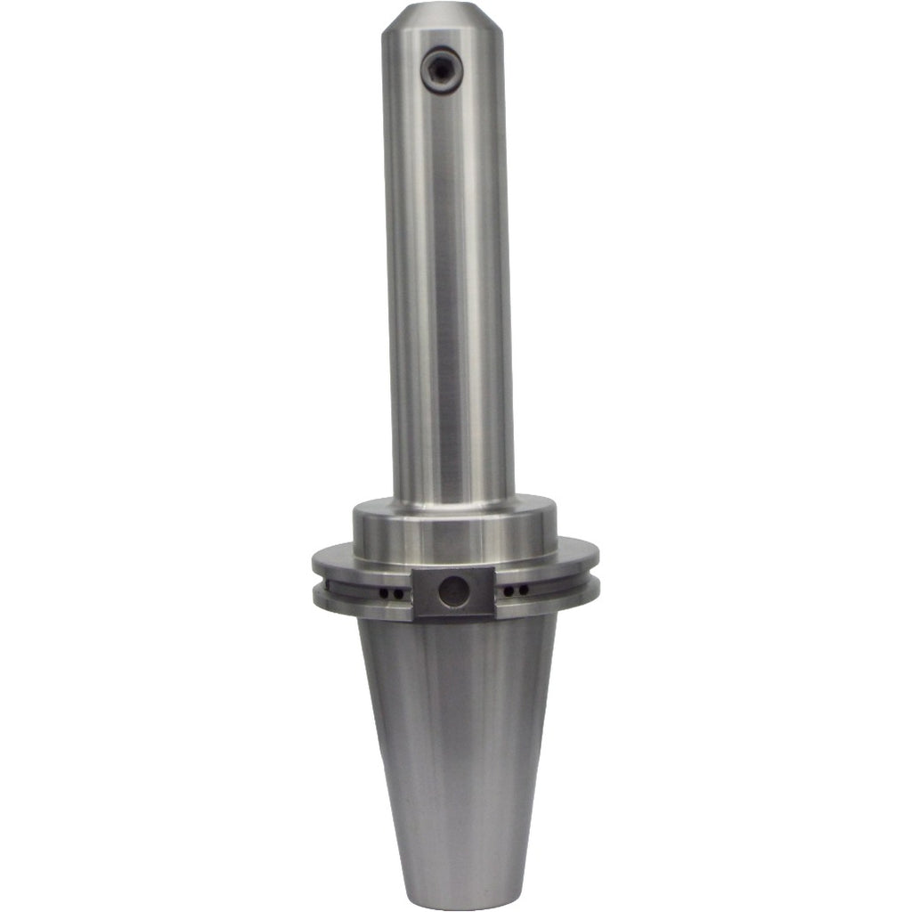 High-precision end mill holders for CNC machines, featuring Taper-to-taper runout under 0.0002", AD+B coolant passage, and alloy steel construction for maximum durability and accuracy.