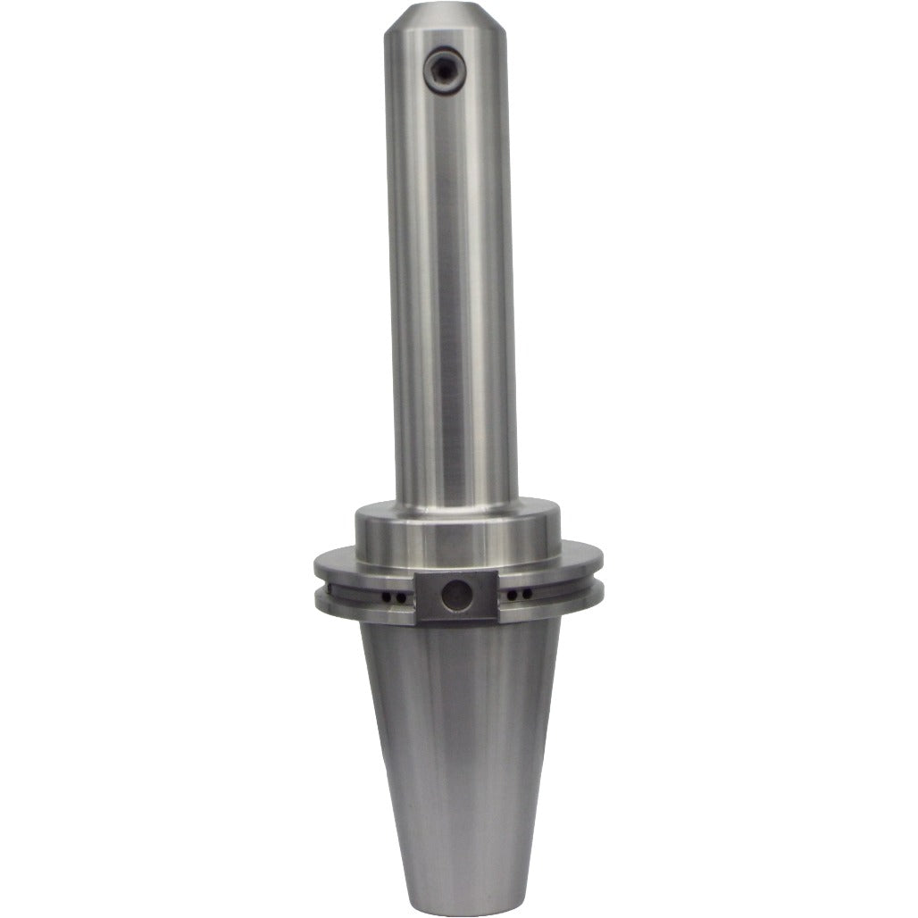High-precision end mill holders for CNC machines, featuring Taper-to-taper runout under 0.0002", AD+B coolant passage, and alloy steel construction for maximum durability and accuracy.