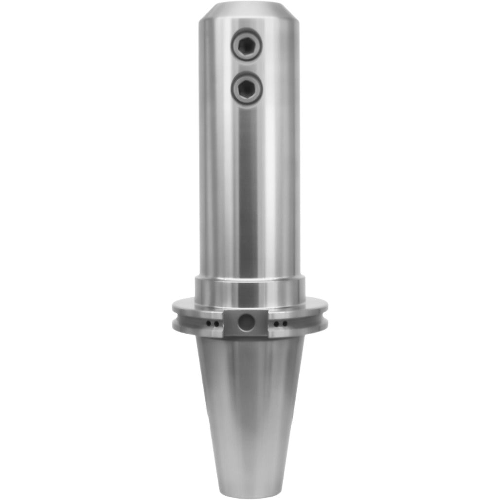 End mill holders CAT50 for precise machining, featuring taper-to-taper runout, coolant through spindle, and high-speed hardened steel construction. Ideal for CNC and metalworking applications.