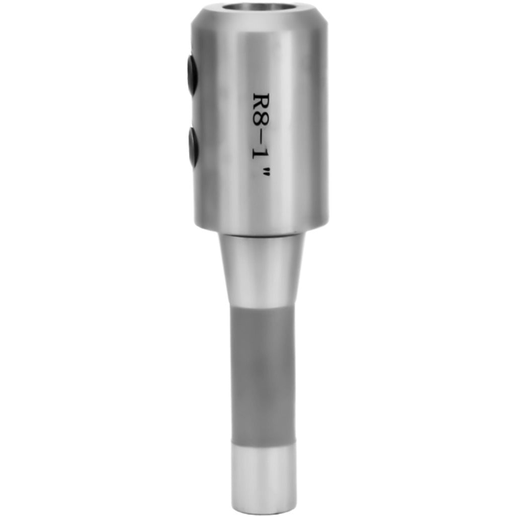 R8 End Mill Holder for CNC Machines with high-precision clamping and high-quality chrome alloy steel construction, compatible with H7 bore tolerance and optimized for accurate machining.