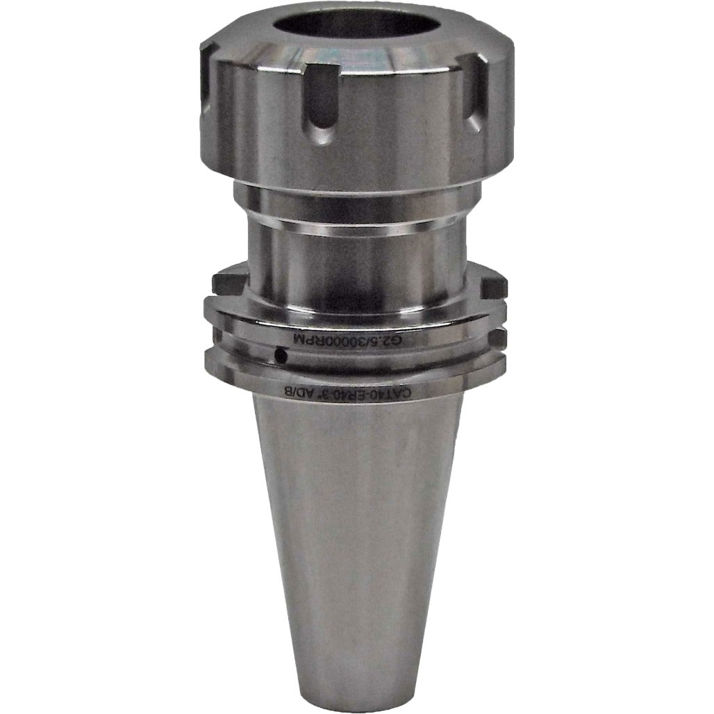 ER Collet Chucks CAT40 for Precision CNC Machining and Tool Holding Applications.