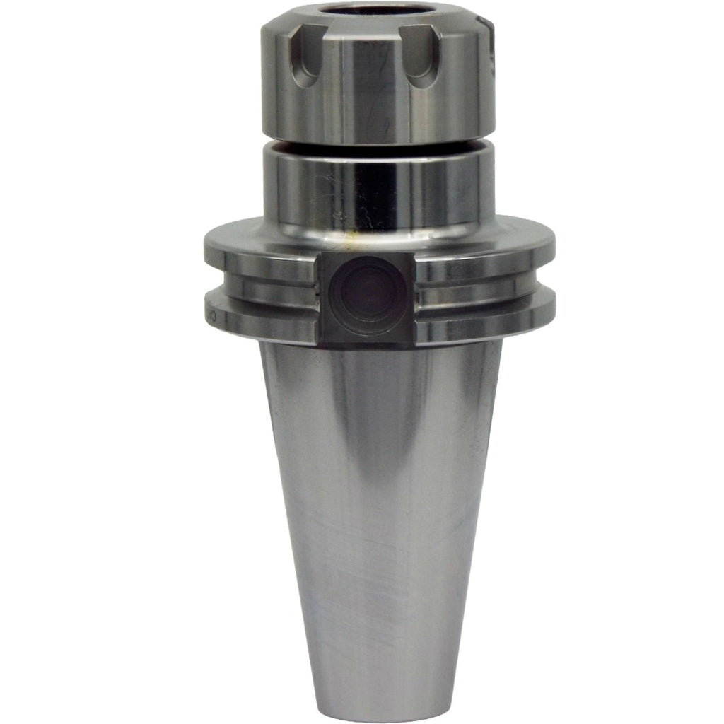 ER Collet Chucks CAT40 for precision machining and tooling, featuring high grip strength, customizable coolant options, and compatibility with various standard modifications for CNC productivity.