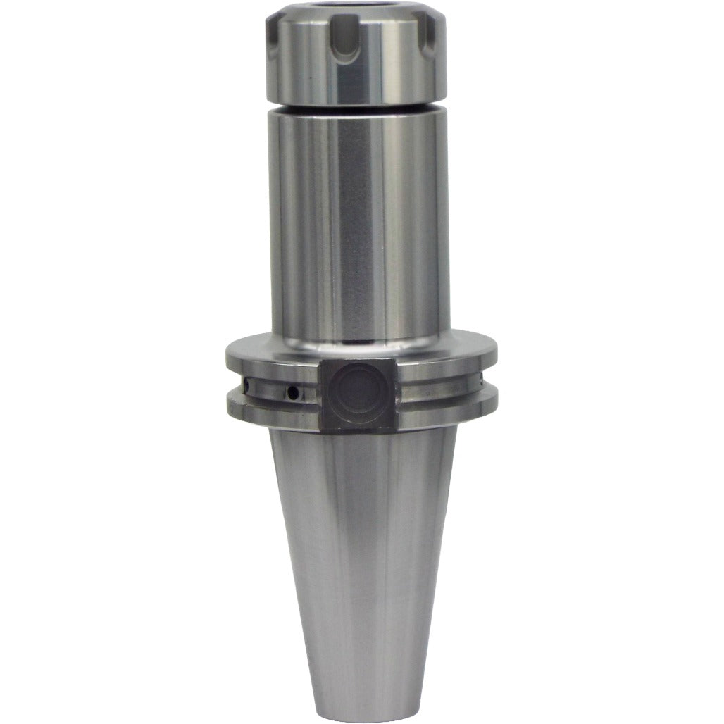 ER Collet Chucks CAT40 for precision machining and tooling, featuring high grip strength, customizable coolant options, and compatibility with various standard modifications for CNC productivity.