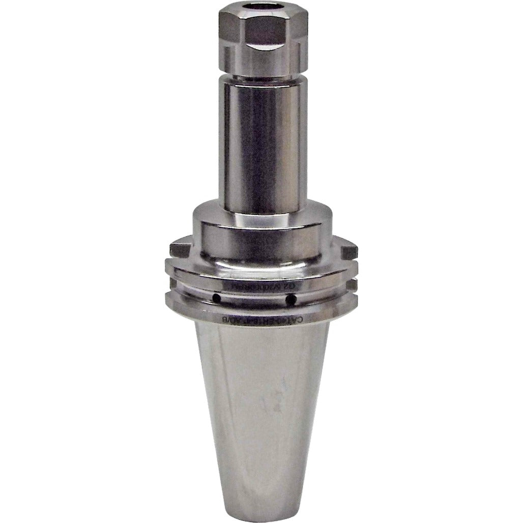ER16 COLLET CHUCK for CNC machines, precision tool holder compatible with CAT40 spindles, offers high accuracy, easy installation, and durable construction for machining and CNC operations.