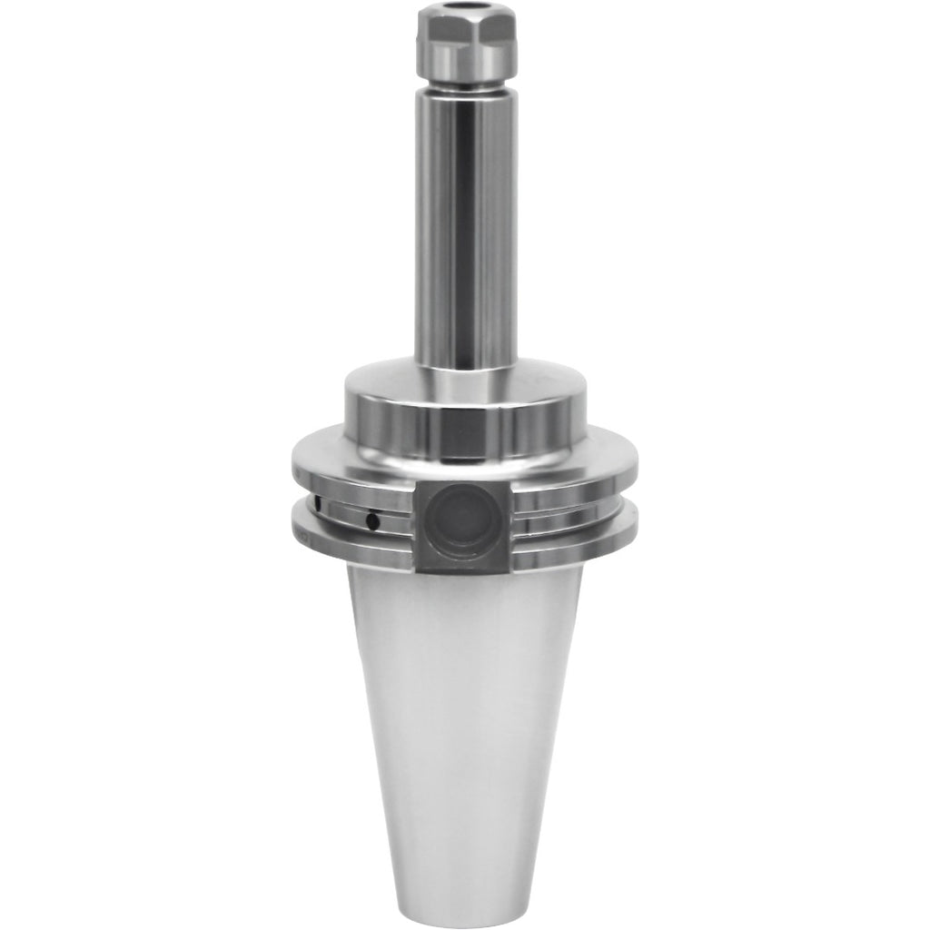 ER Collet Chucks CAT40 for CNC Machines, High-Precision Tool Holders, Compatible with DR-ER Series, Hardened Steel, Suitable for CNC and Milling Applications.