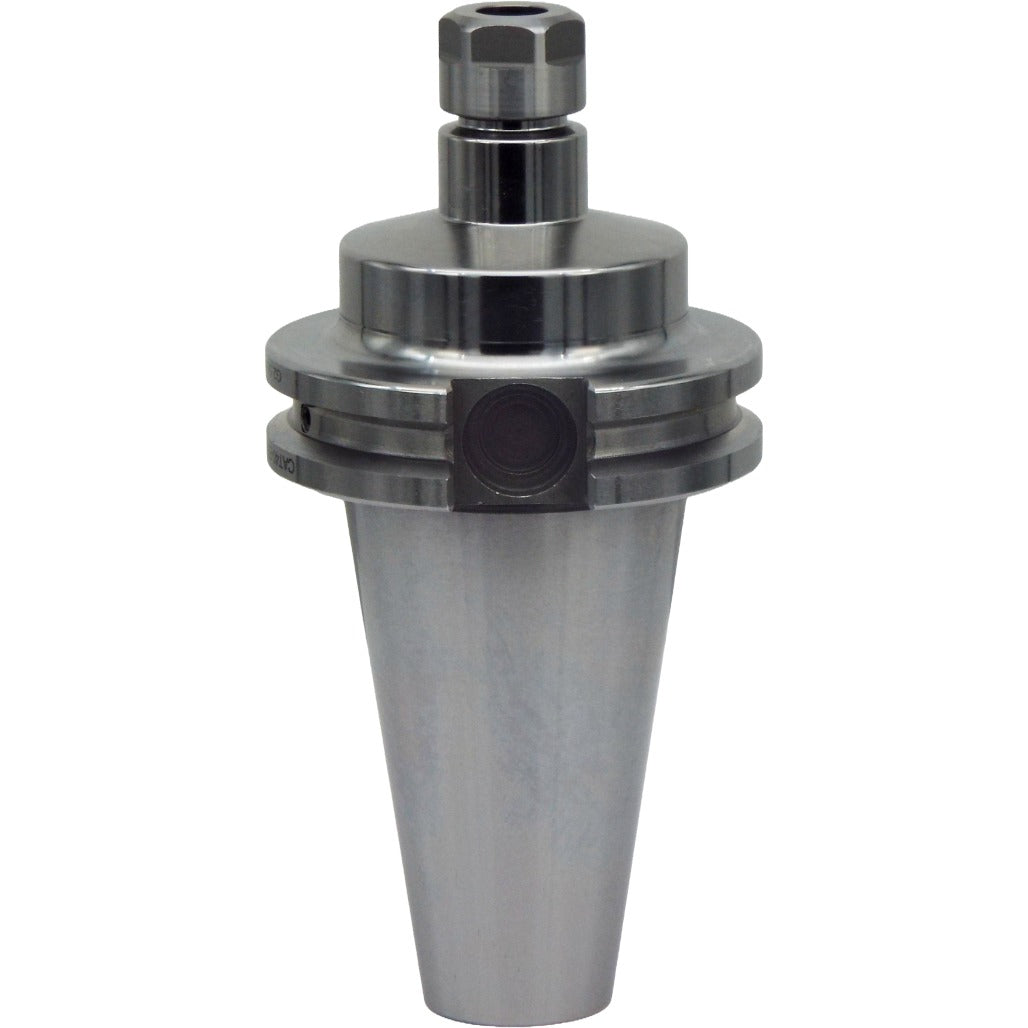ER Collet Chucks CAT40 for CNC Machines, High-Precision Tool Holders, Compatible with DR-ER Series, Hardened Steel, Suitable for CNC and Milling Applications.