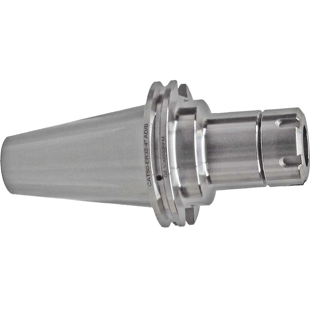 ER 32 CAT50 COLLET CHUCK X 4"  G2.5 X 25,000 RPM (0.0001 T.I.R.) With Round Nut Shop'sChoice™