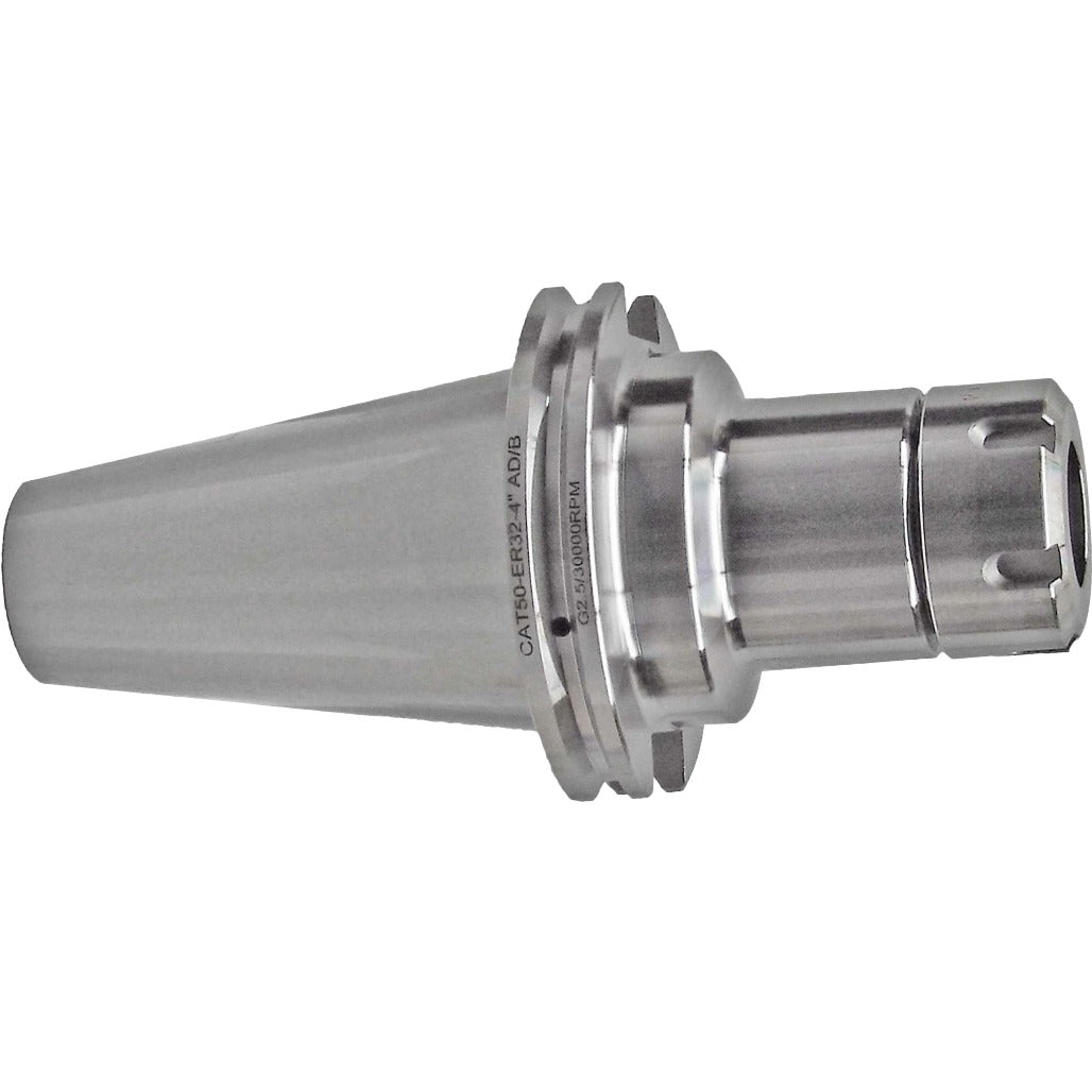 ER 32 CAT50 COLLET CHUCK X 4"  G2.5 X 25,000 RPM (0.0001 T.I.R.) With Round Nut Shop'sChoice™