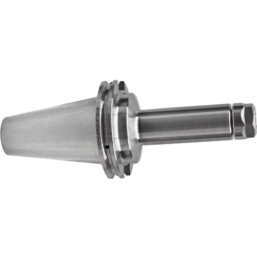 ER 20 CAT50 COLLET CHUCK X 6"  G2.5 X 25,000 RPM (0.0001 T.I.R.) With Hex Nut Shop'sChoice™
