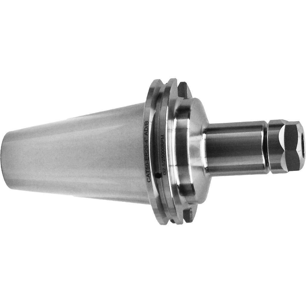 ER 20 CAT50 COLLET CHUCK X 4"  G2.5 X 25,000 RPM (0.0001 T.I.R.) With Hex Nut Shop'sChoice™