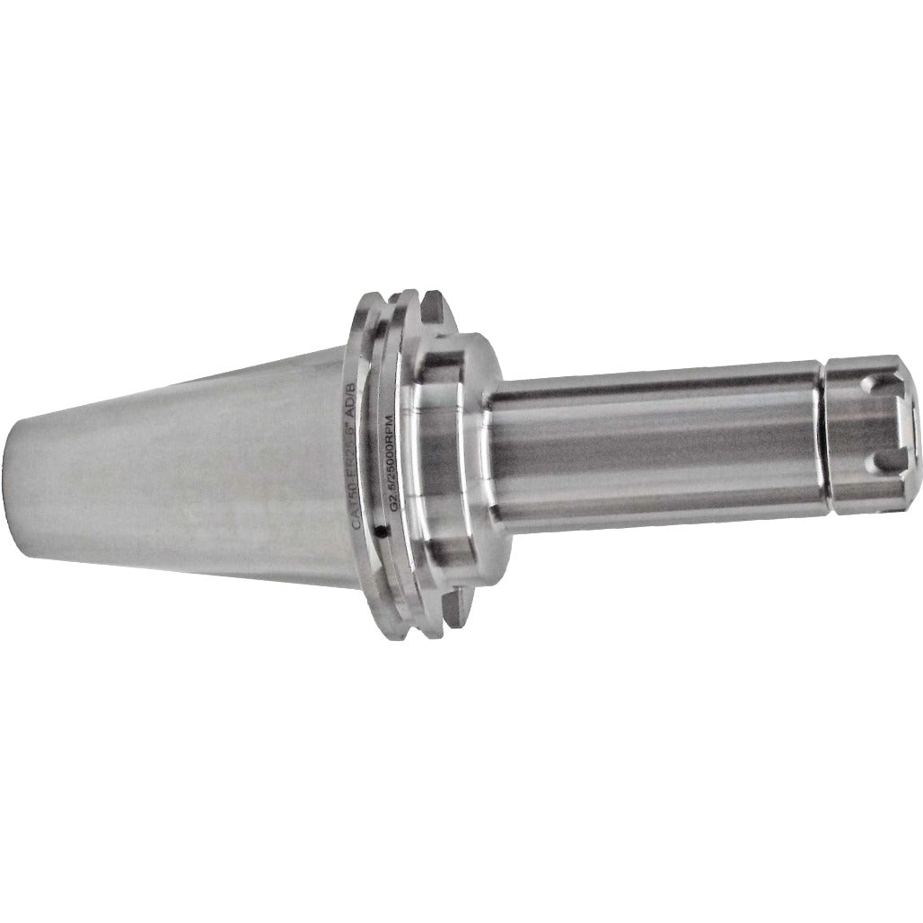 ER 25 CAT50 COLLET CHUCK X 6"  G2.5 X 25,000 RPM (0.0001 T.I.R.) With Round Nut Shop'sChoice™