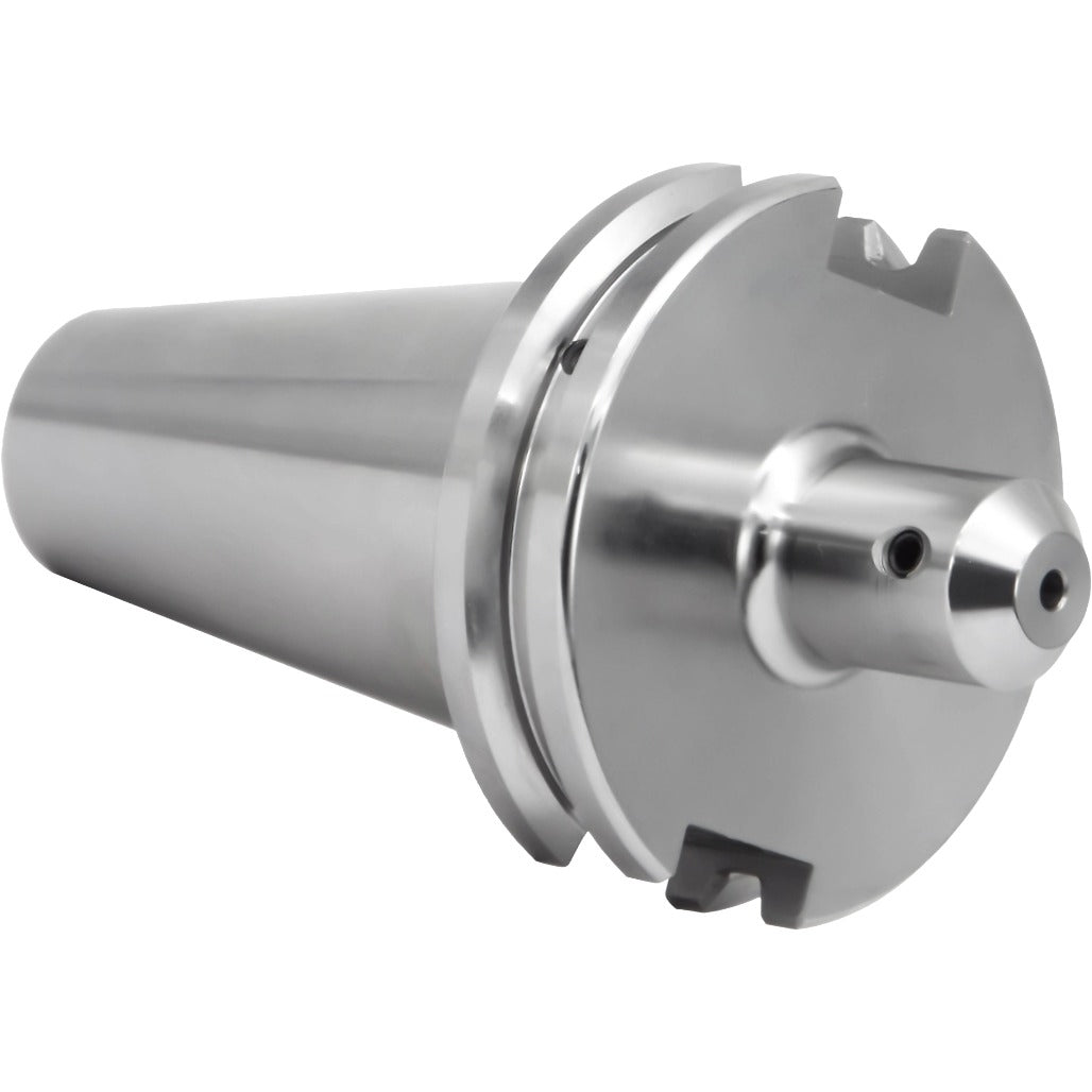 High-precision machine tool holder used for industrial manufacturing and machining processes.