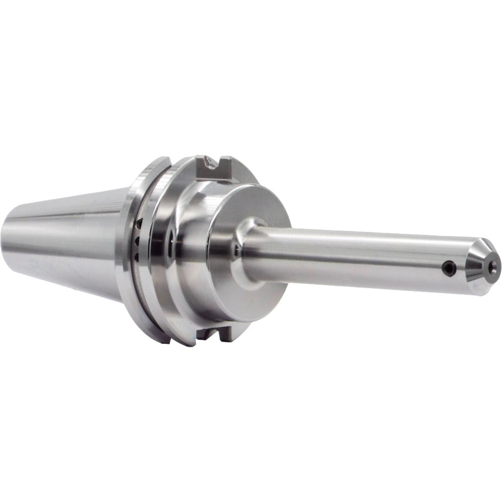 High-precision industrial milling cutter with tapered shank for metalworking and machining tools.