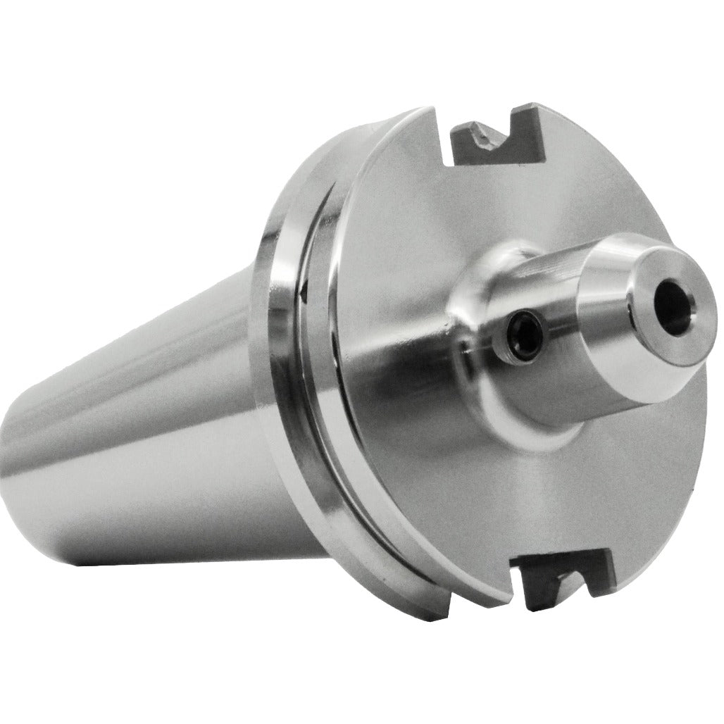 Precision machine tool holder for CNC machining centers, high accuracy, durable steel construction, compatible with various cutting tools. Designed for industrial manufacturing and metalworking applications.