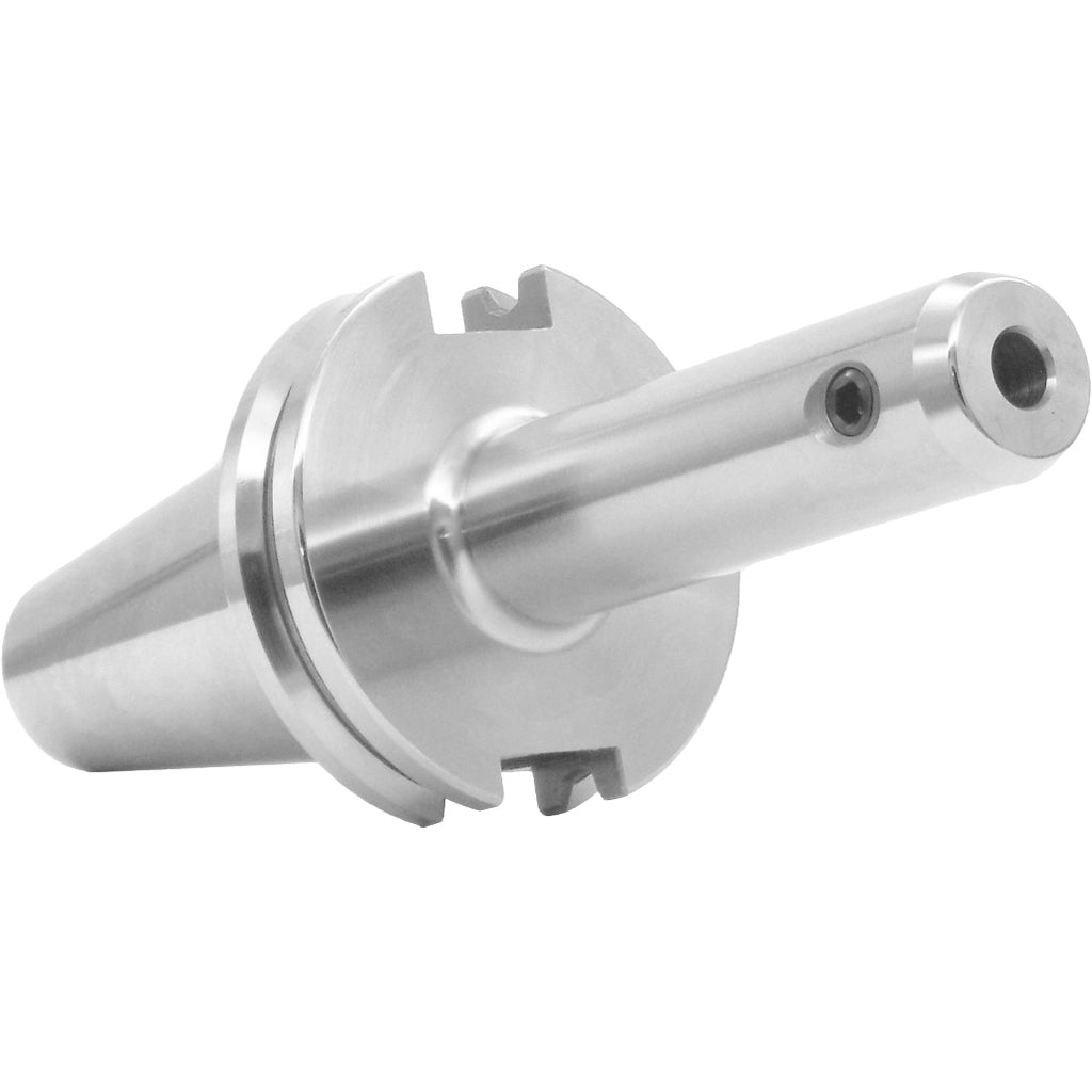 High-precision industrial tool holder for CNC machines, made of durable metal, ensuring accurate machining and stability during manufacturing processes.