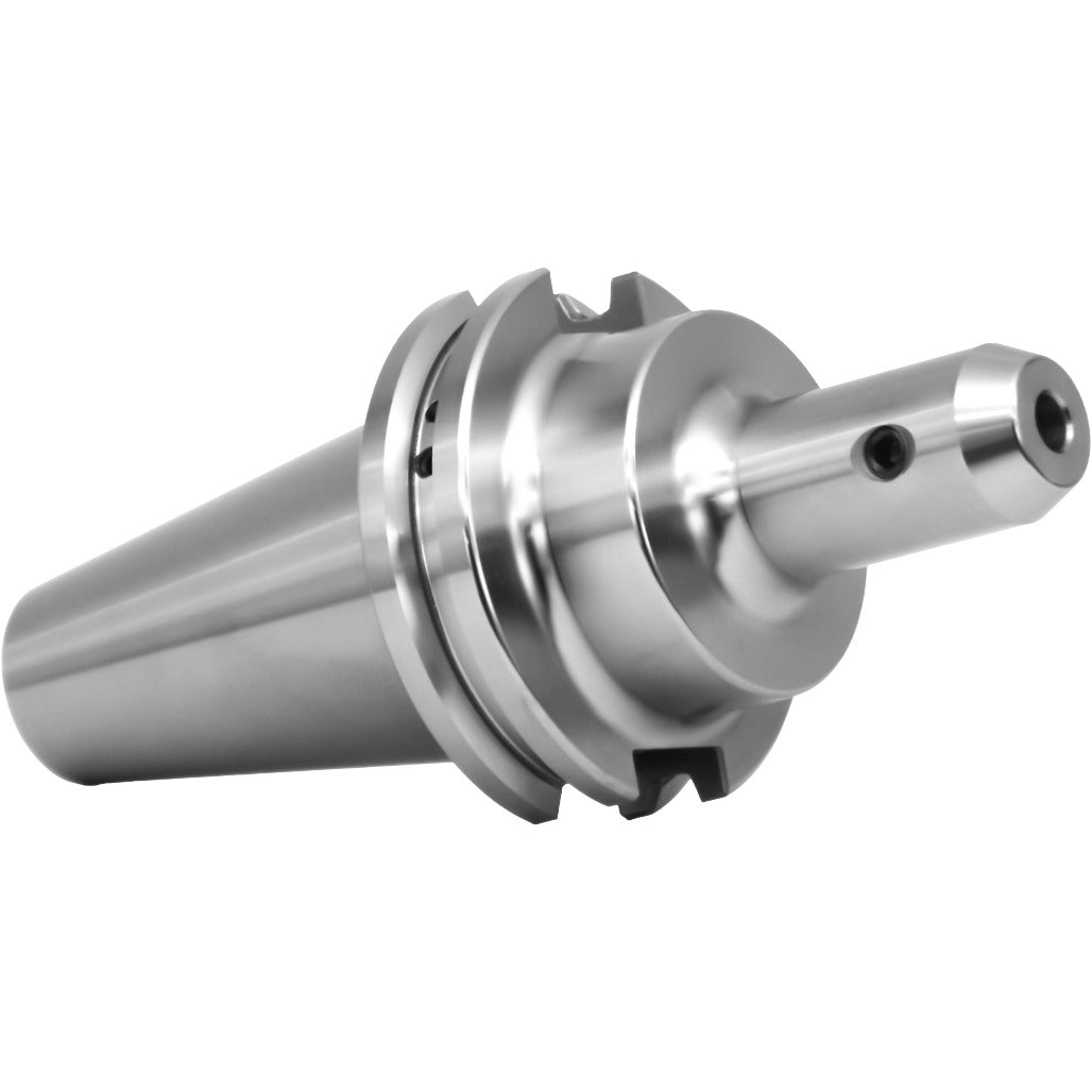 High-precision CNC machine tool holder for industrial manufacturing and machining processes.