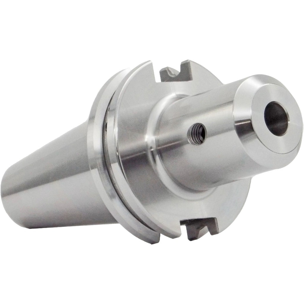 Precision CNC machine tool holder for industrial manufacturing and machining applications.