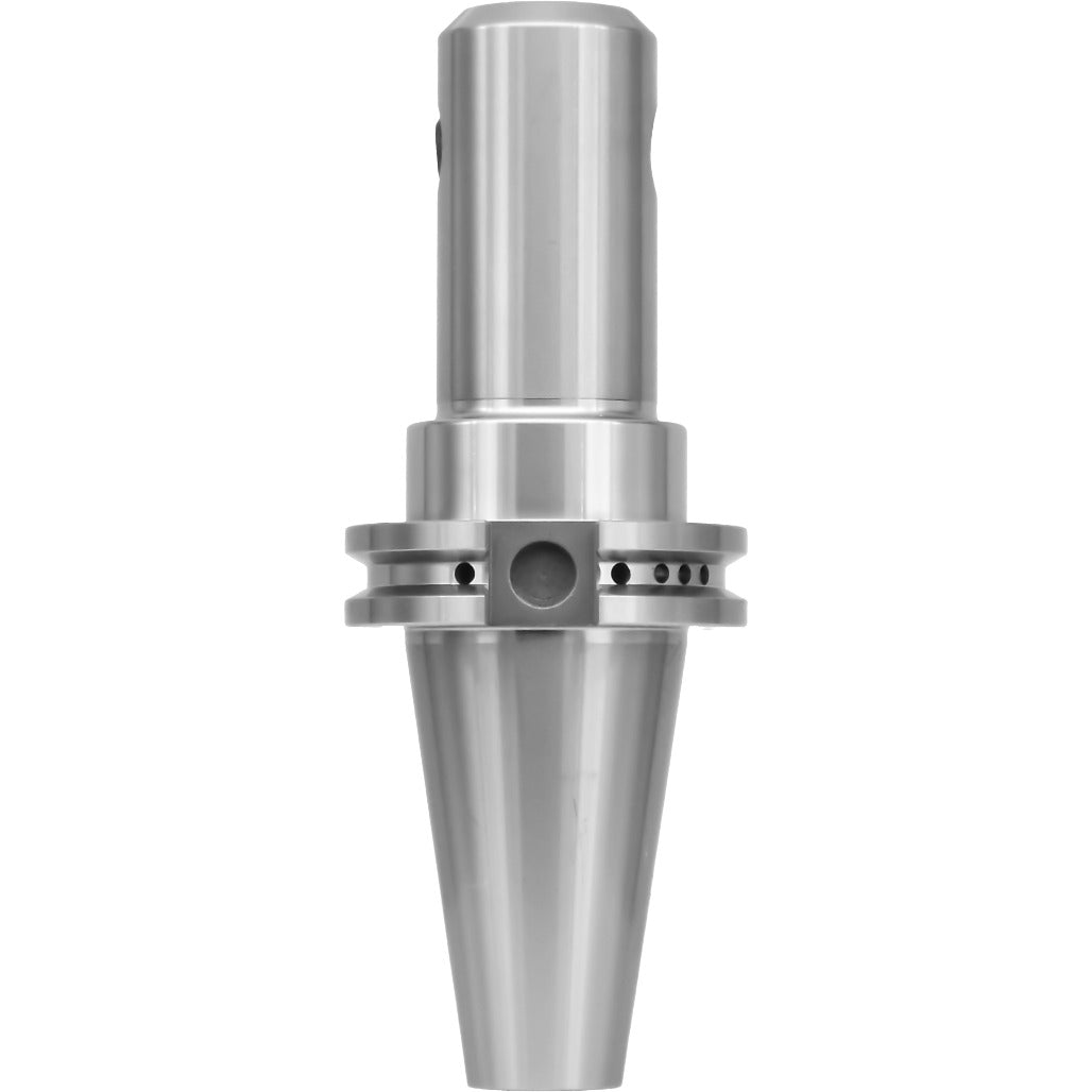 High-quality Shop Force End Mill Holders with Taper-to-Taper design for precision machining and durability. Features balanced G2.5 at 30,000 RPM, hardened steel, and high chrome alloy construction.