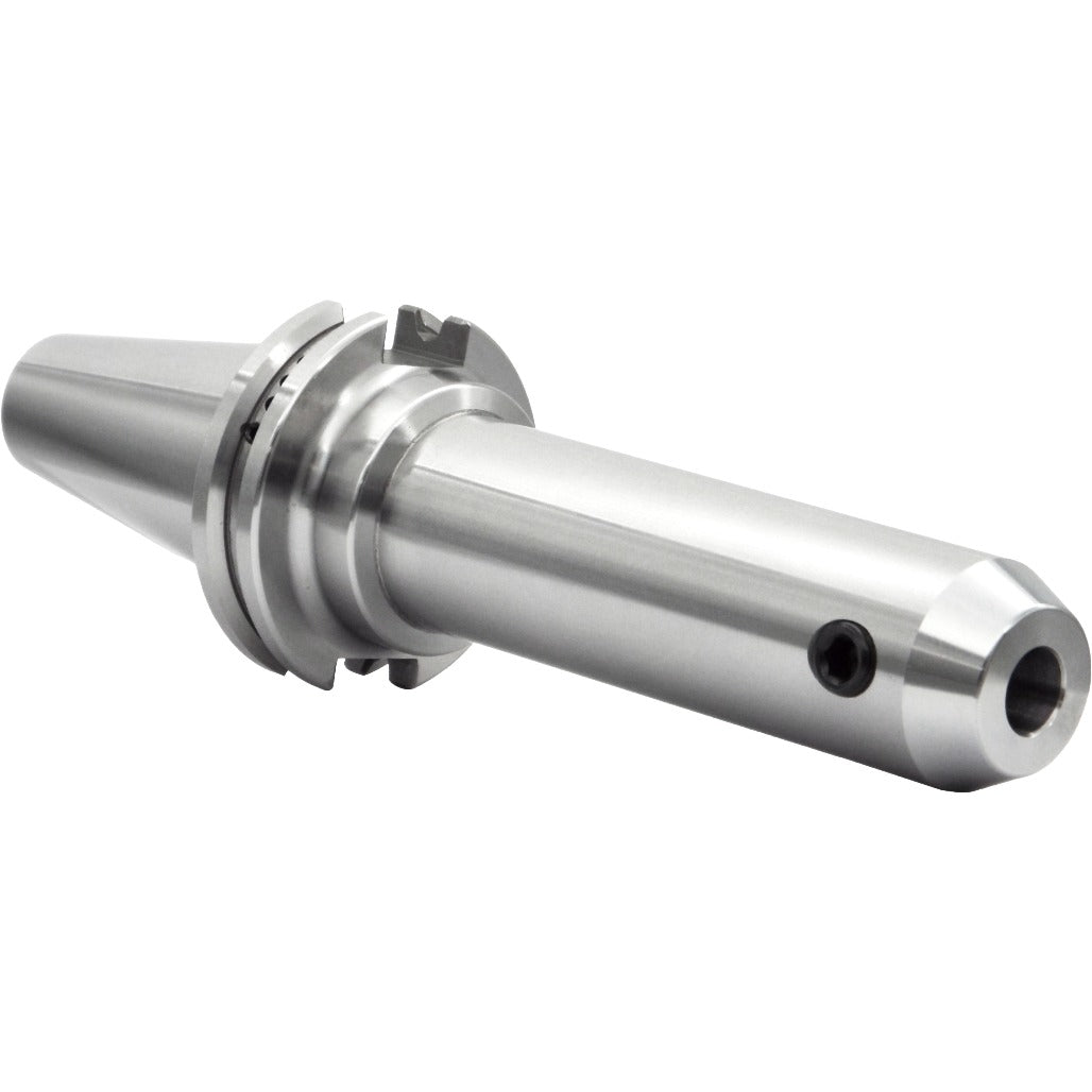High-quality Shop Force End Mill Holders with Taper-to-Taper design for precision machining and durability. Features balanced G2.5 at 30,000 RPM, hardened steel, and high chrome alloy construction.