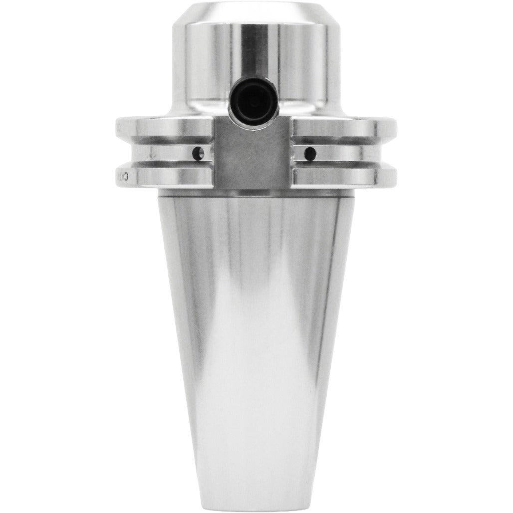 1. close-up image of end mill holders with detailed specifications and diagrams, showcasing high-quality industrial tools for machining and manufacturing.
