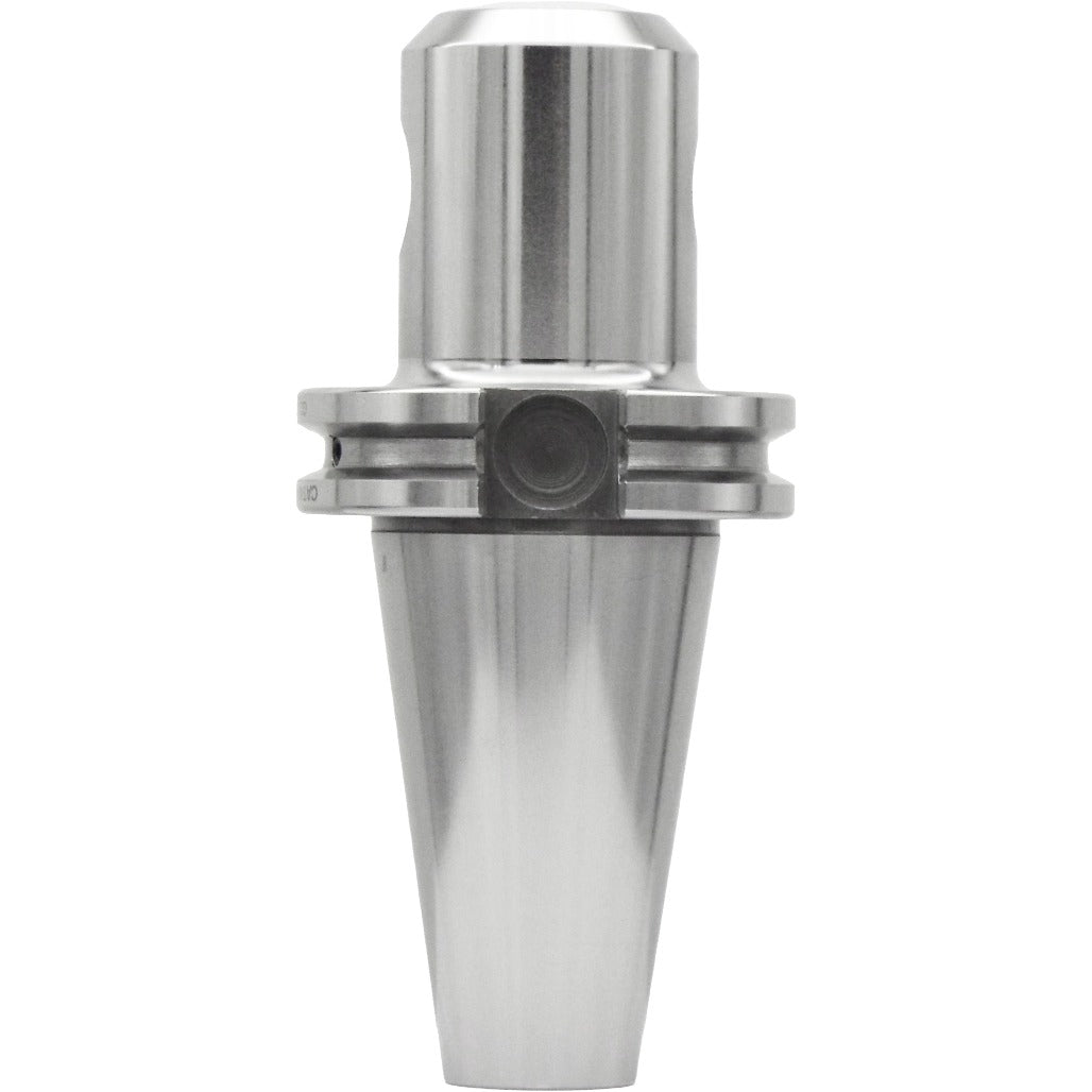 9/16 END MILL HOLDER CAT40 for precision machining, featuring balanced G2.5 at 30,000 RPM, hardened chrome-vanadium steel, Taper-shank ground to AT3 accuracy, with high-quality chrome alloy steel construction.