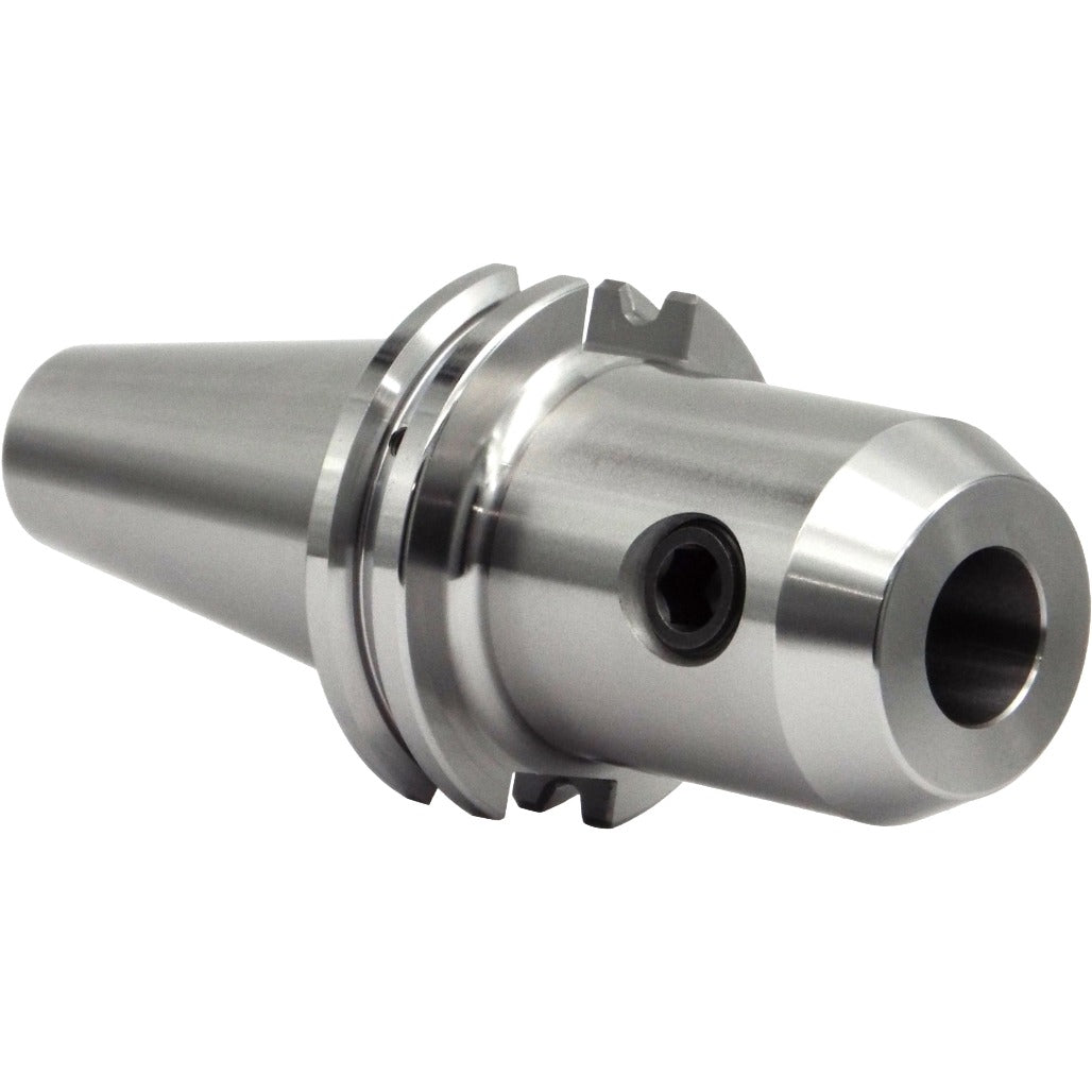 High-precision industrial tool holder for CNC machining, durable aluminum construction.