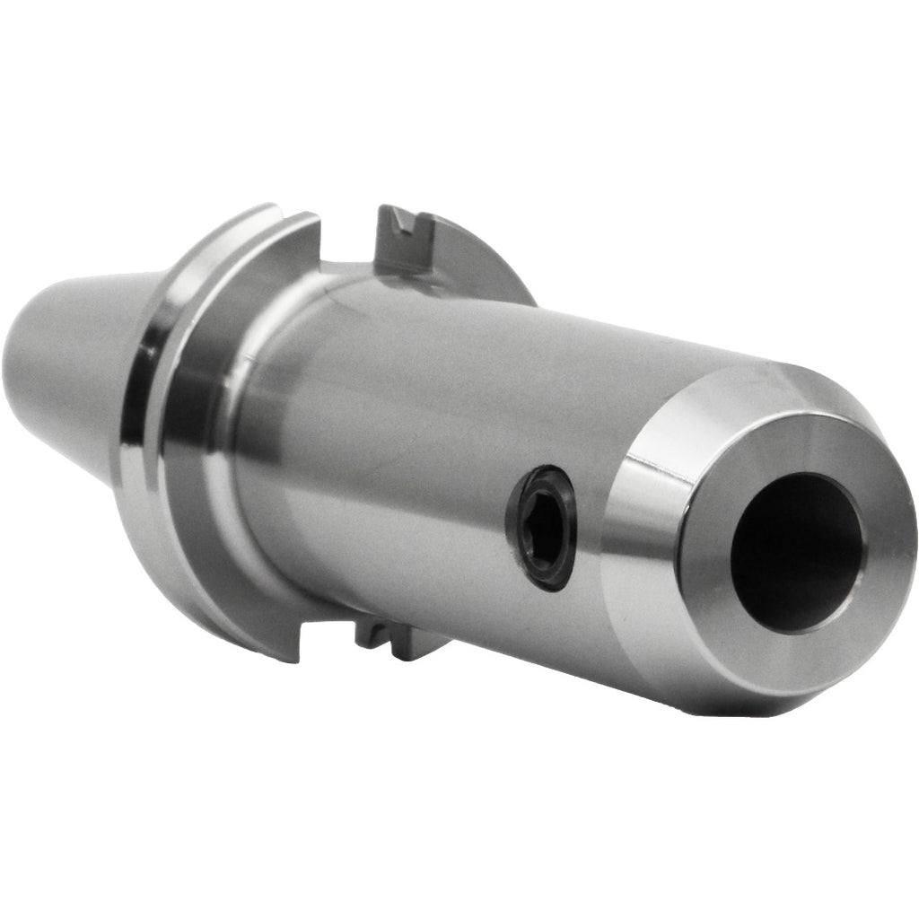 Precision CNC machine tool holder for industrial machining, durable stainless steel construction.