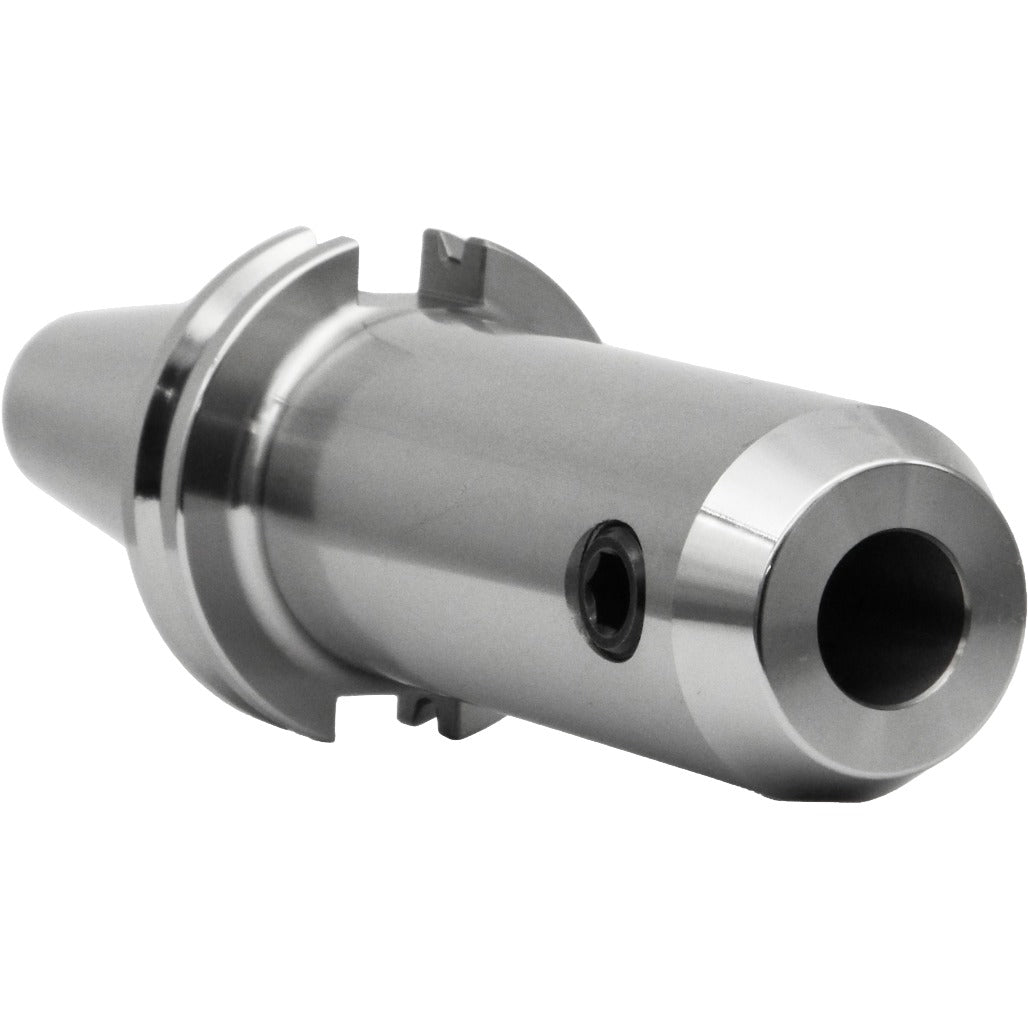 Precision CNC machine tool holder for industrial machining, durable stainless steel construction.