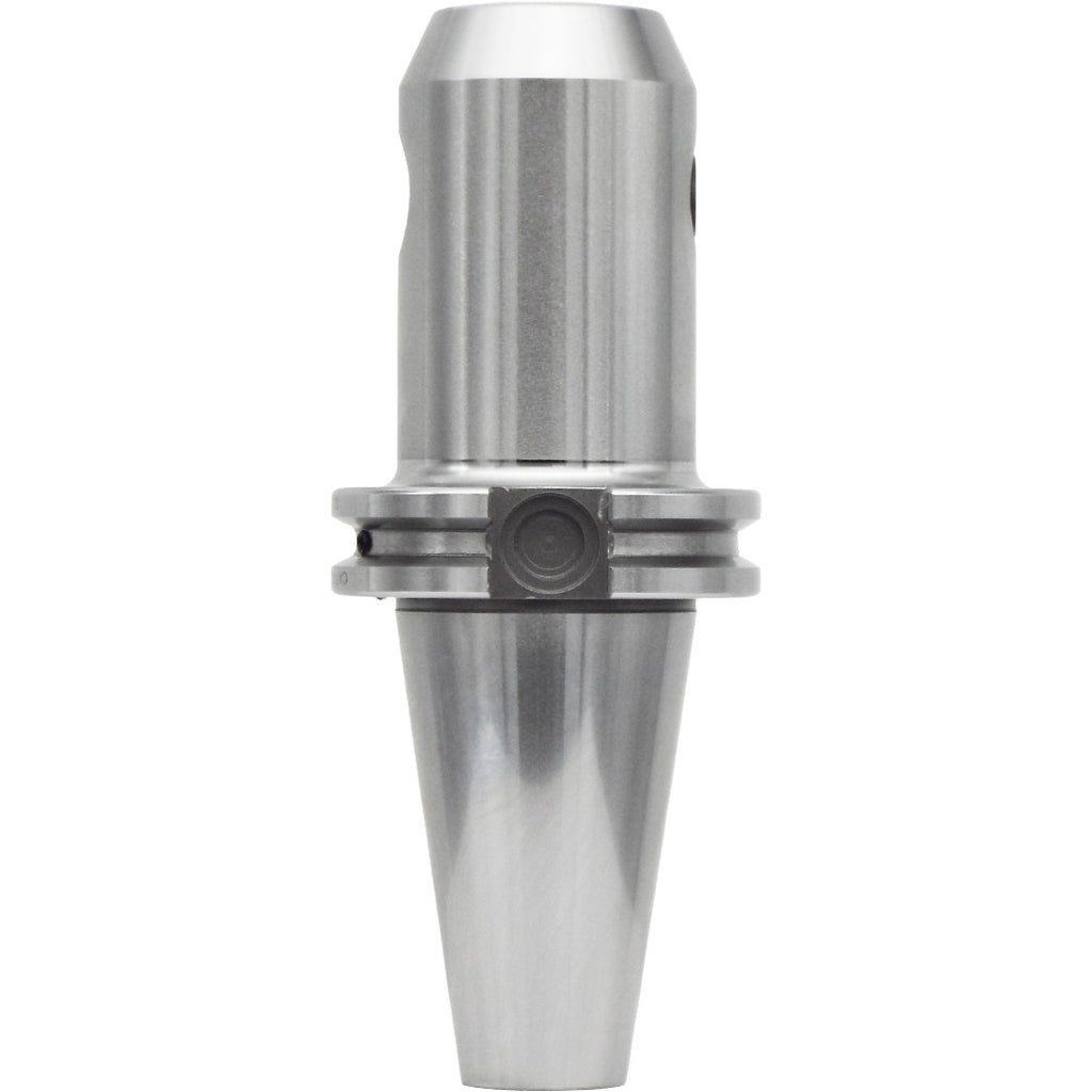 Premium CNC end mill holders for precise machining, featuring Taper to Taper runout, balanced G2.5 at 30,000 RPM, and high-quality chrome alloy steel construction for durability and accuracy.