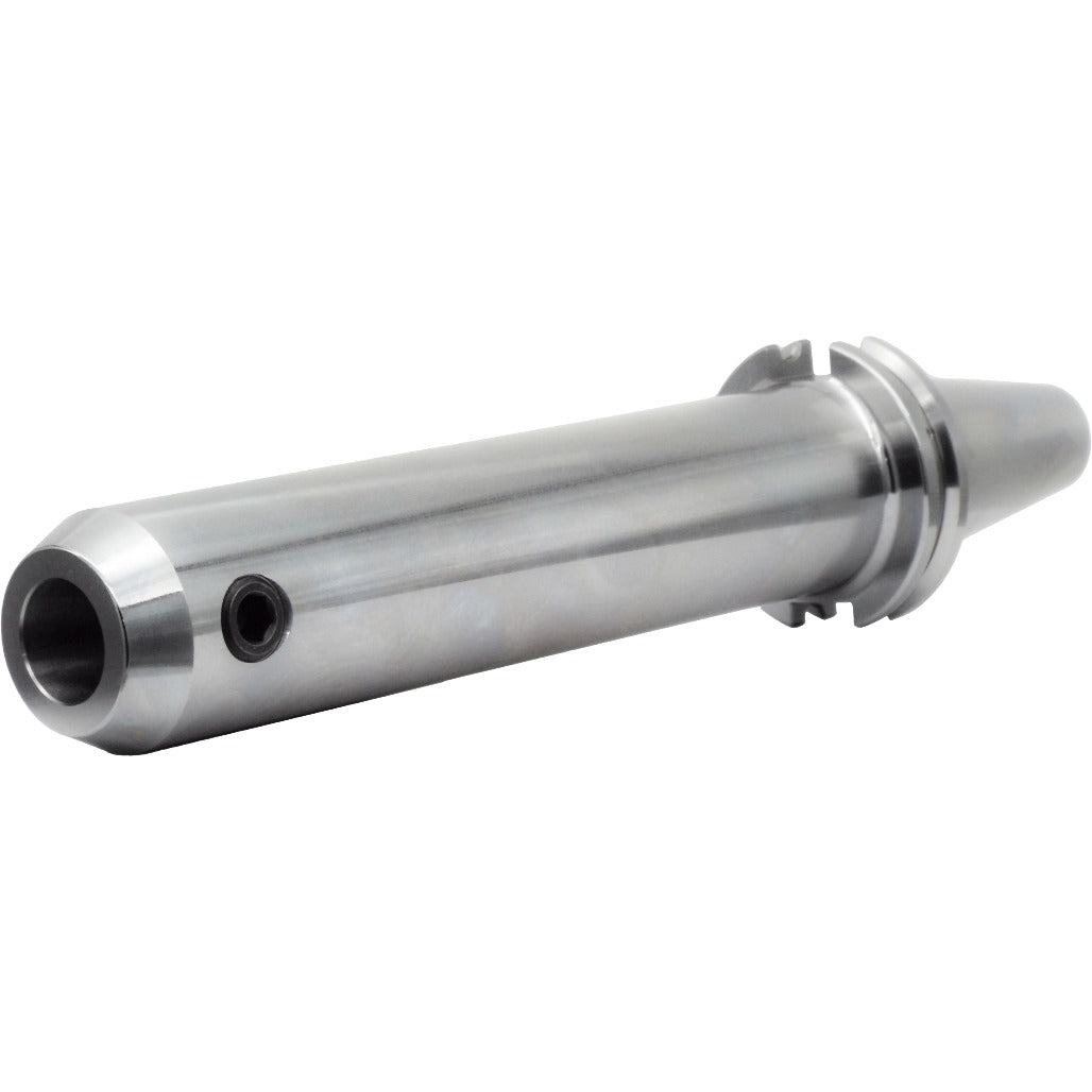 Stainless steel precision machine component for industrial applications.