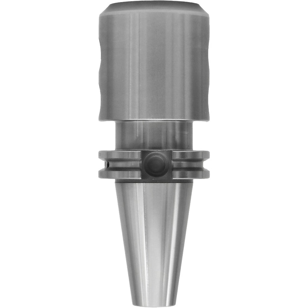 Taper-to-taper end mill holders for precise machining, featuring high-strength chrome alloy steel and optimized design for stability and durability in CNC applications.
