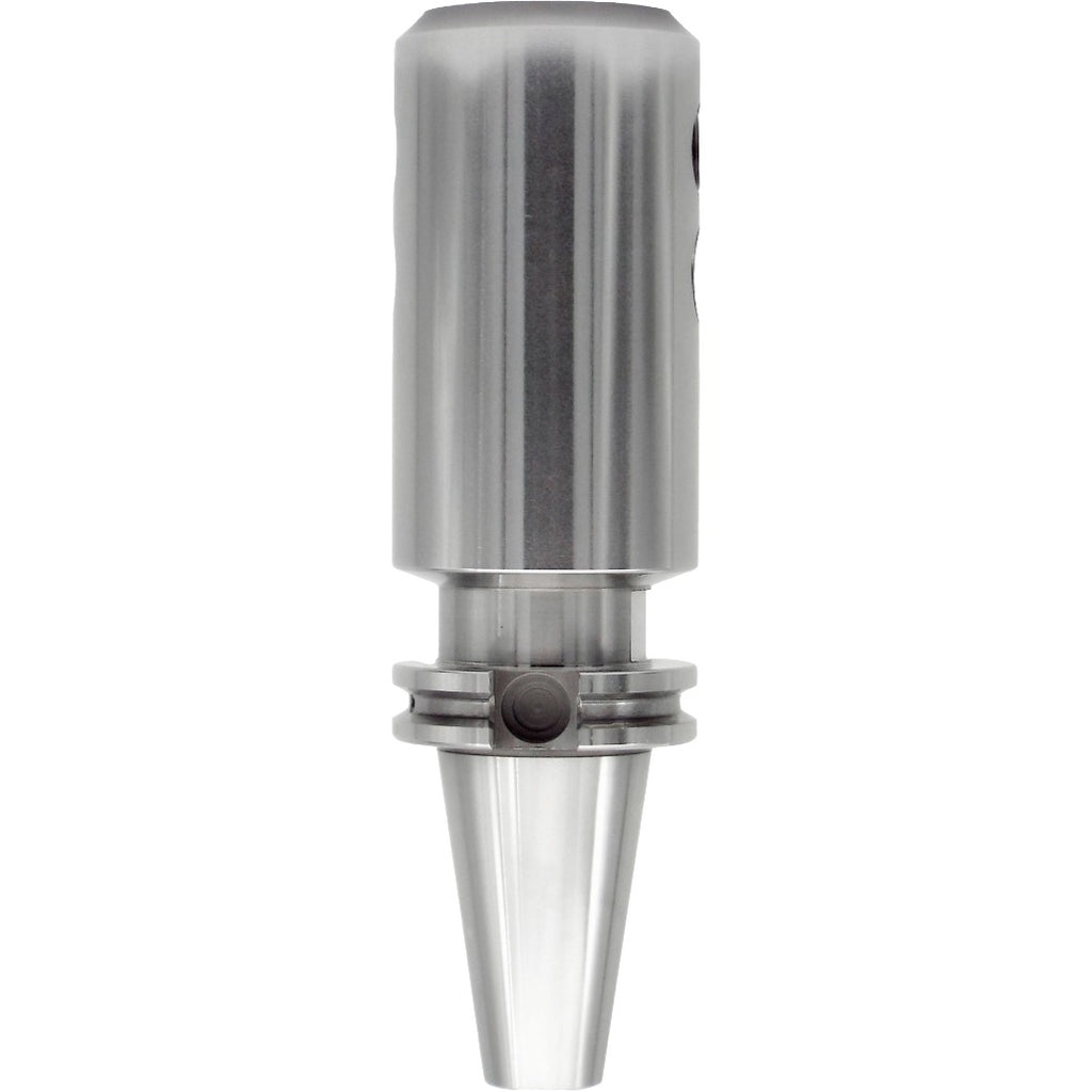 Taper-to-taper end mill holders for precise machining, featuring high-strength chrome alloy steel and optimized design for stability and durability in CNC applications.