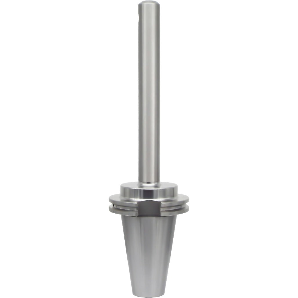 High-quality end mill holders for precise CNC machining, featuring balanced G2.5 at 25,000 RPM, hardened steel construction, and accurate taper-ground design for optimal tool stability and performance.