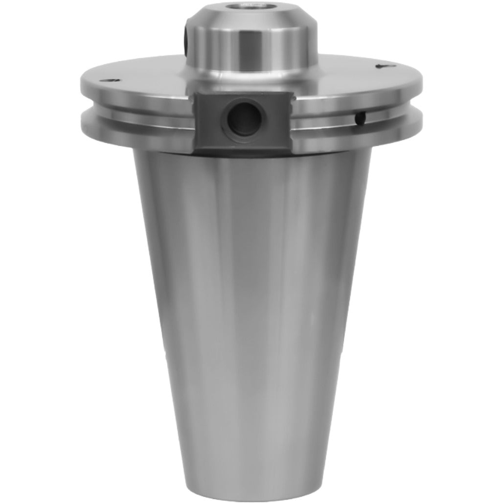 9/16 end mill holder with high precision features for CNC machining, made from durable chrome alloy steel, balanced for 25,000 RPM, including detailed specifications for optimal tool performance.