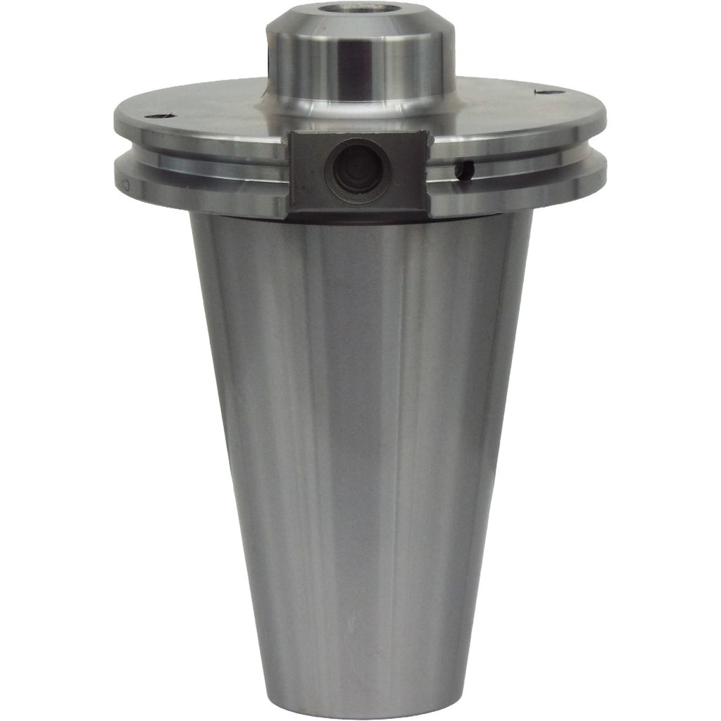 High-precision end mill holders for CNC machines, featuring Taper-to-taper runout under 0.0002", AD+B coolant passage, and alloy steel construction for maximum durability and accuracy.