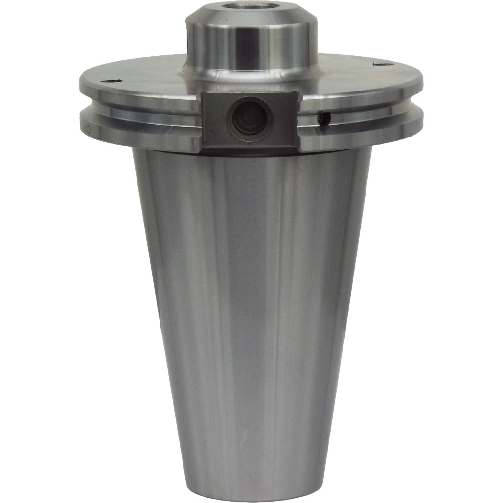 High-precision end mill holders for CNC machines, featuring Taper-to-taper runout under 0.0002", AD+B coolant passage, and alloy steel construction for maximum durability and accuracy.